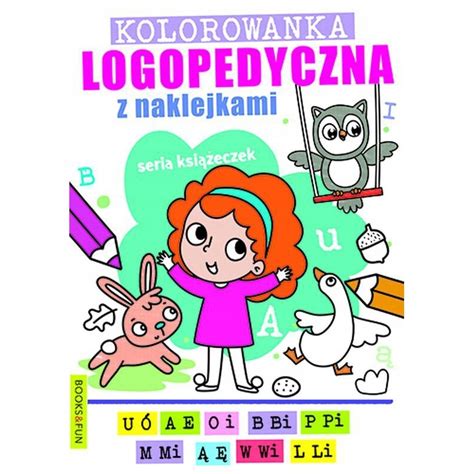 Kolorowanka Logopedyczna Z Naklejkami Oficjalne