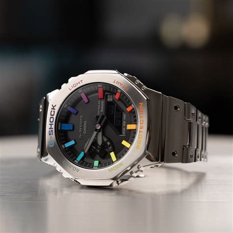 G Shock Casioak Full Metal Rainbow Ifl Watches