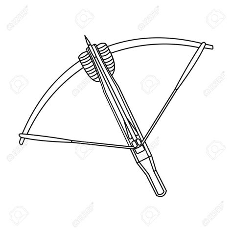 Crossbow Drawing at GetDrawings | Free download