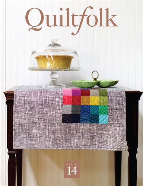 Quiltfolk Issue 14 South Carolina Pattern – Quilting Books Patterns and Notions