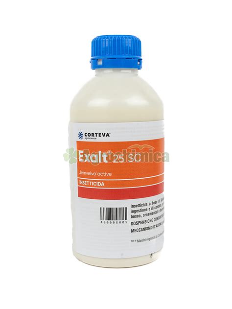 EXALT 25 SC LT 1 Agrofarmaci Insetticidi Acaricidi Agrochimica Srl