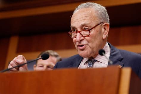 Sen Schumer Announces Plans To Advance Bill To Avoid Govt Shut Down