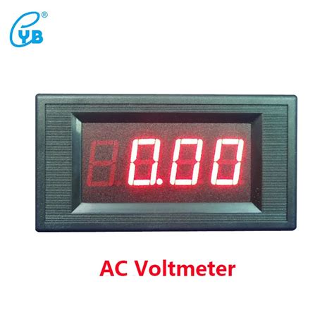 Yb5135a Ac Voltage Meter Three And A Half Digital Ac Voltmeter Digital Display Voltmeter Led Ac