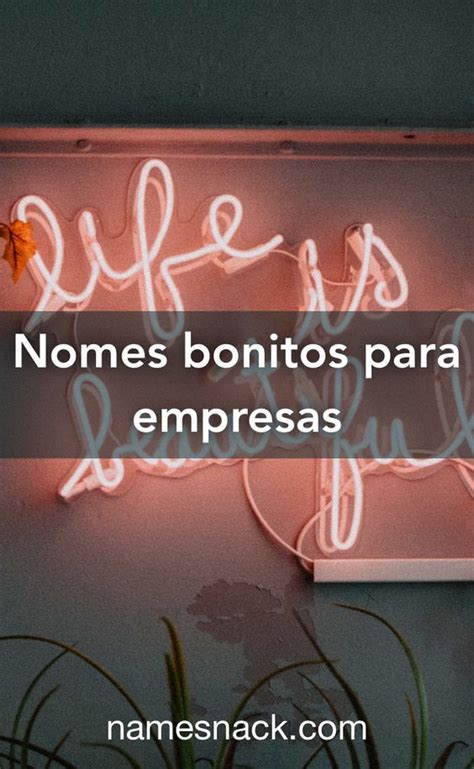 20 Ideias De Nomes Bonitos Para A Sua Empresa Loja Ou Marca In 2024