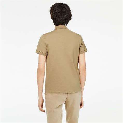 Áo Polo Nam Lacoste Slim Fit Stretch Cotton Piqué Ph7937 Cb8 Màu Be