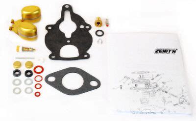 Zenith Carburetor Rebuild Kit With Float For Sa Bw K Ebay