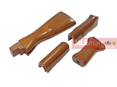 Ra Tech Real Ak Wood Stock For Ghk Akm