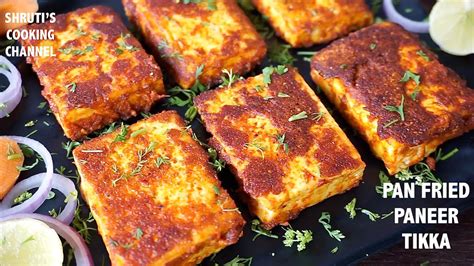 Paneer Tawa Fry Recipe Paneer Starter Recipe Paneer Fry Pan Fried