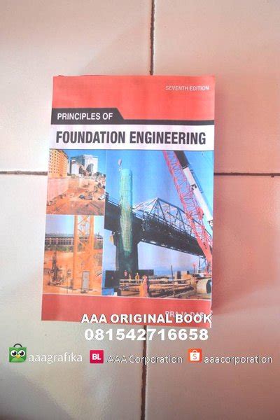 Jual Original Principles Of Foundation Engineering 7th Edition Di Lapak Aaa Corporation Bukalapak