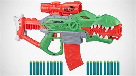 New Nerf Dinosquad Blasters Dino Deco Is A Refreshing Break From The