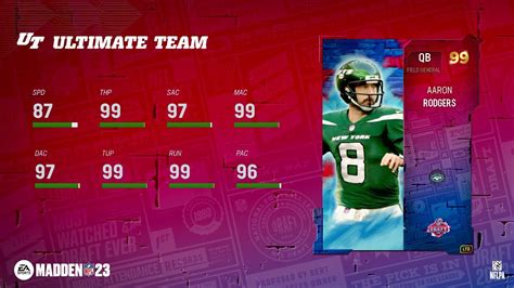 Ltd Ovr Aaron Rodgers Do This Now Mock Draft Picks Madden