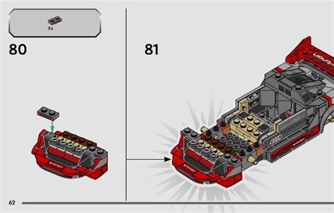 LEGO Instructions for set 76921 Audi S1 e-tron quattro, Speed Champions ...