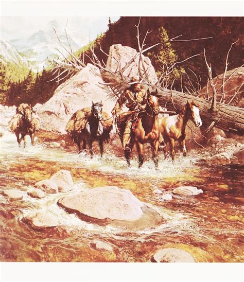 Western Cowboy Landscape Paintings