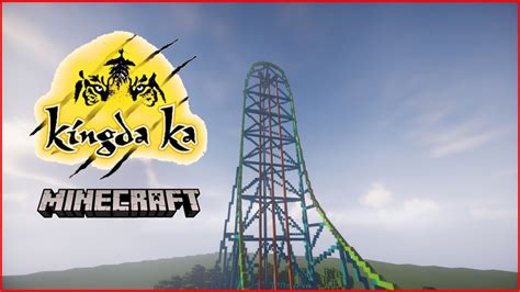 Kingda Ka A Minecraft Rollercoaster Youtube