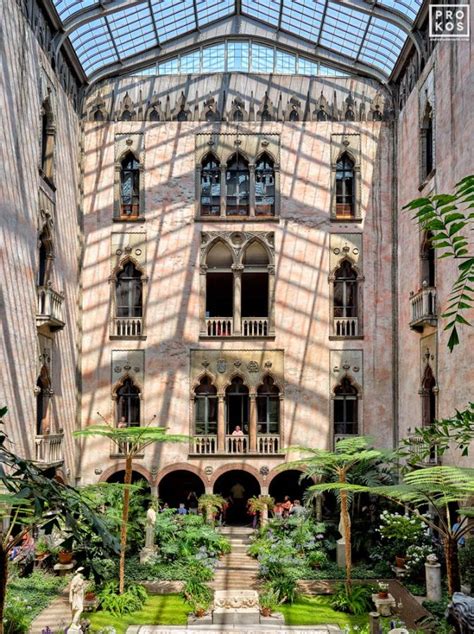 Isabella Stewart Gardner Museum Courtyard I, Boston - Framed Photograph ...