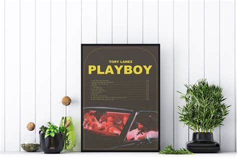 Tory Lanez Playboy Canvas Poster Bedroom Decoration Etsy