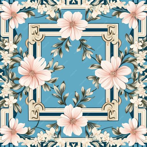 Premium Photo | Unveiling the Beauty Crafting a Flawless Floral Greek
