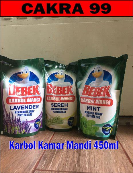 Jual Pewangi Lantai Sekaligus Pembunuh Kuman Akibat Bau BEBEK Karbol