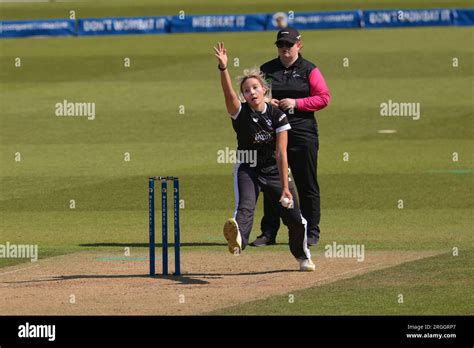 London Uk 9th Aug 2023 Katie George Bowling As Oval Invincibles