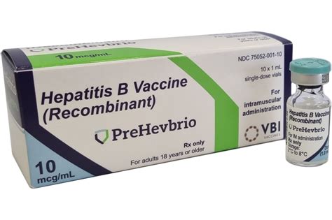 Prehevbrio Now Available For Adult Hepatitis B Vaccination Mpr