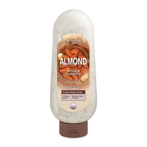 Watsons Almond And Shea Butter Body Scrub 535ml Watsons Philippines