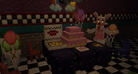 Fnaf Build Decor Minecraft Addon