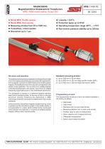 Transductor De Desplazamiento Lineal MPE TWK ELEKTRONIK GmbH Sin