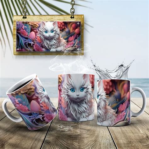 Estampas Gatinhos D Canecas Ana Melim Studio Art