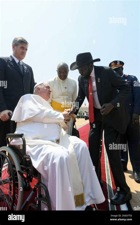 Juba South Sudan 05th Feb 2023 South Sudan Juba 2023 2 5 Pope