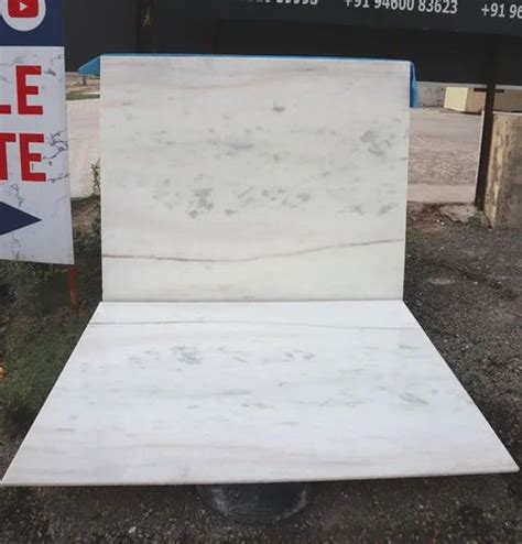 17mm Agaria White Marble Form Slab At Rs 50 Square Feet In Kishangarh