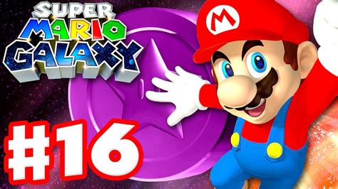 Super Mario Galaxy Gameplay Walkthrough Part 16 All Purple Coins