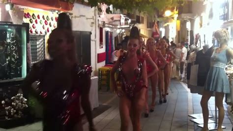 Ibiza Eivissa Island In Spain Night Club Advertising And