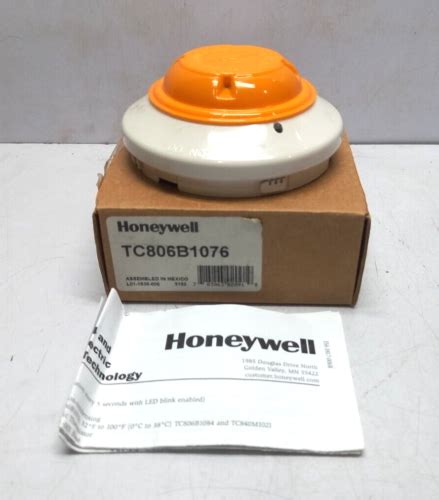 Honeywell TC806B1076 Photoelectric Smoke Detector For Sale Online EBay