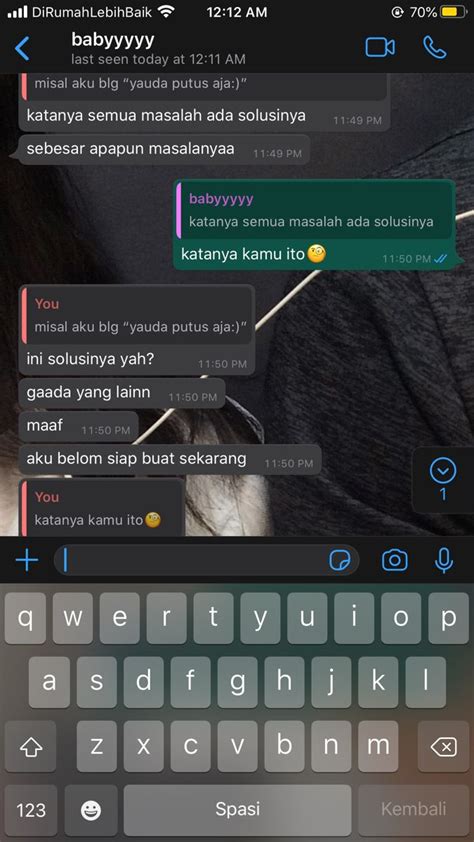 Pin Oleh Fauzi Kushendro Di Ss An Chat Dark Kata Kata Indah Teks