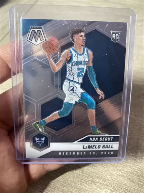 Carte Recrue Mosa Que Panini Lamelo Ball Rc Nba D Buts