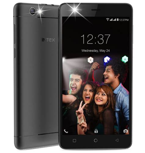 Intex Aqua Selfie With Mp Front Camera And Led Flash G Volte