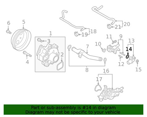 Pyfb Engine Coolant Outlet O Ring Mazda Mazda