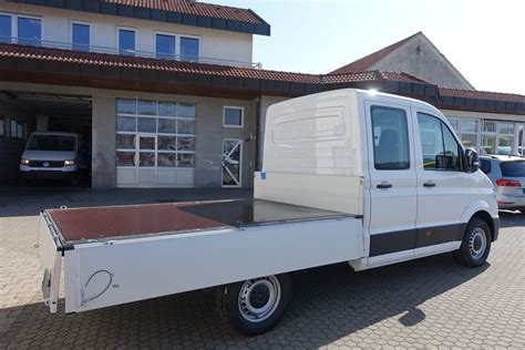 VW Crafter 35 Pritsche Doka MR 4Motion Tageszulassung 000094