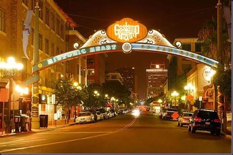 Best Restaurants In San Diego Gaslamp Blimp Microblog Custom Image