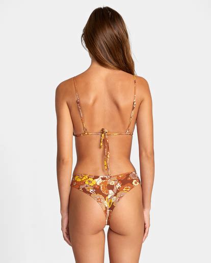 Earth Bloom Cheeky Bikini Bottoms RVCA