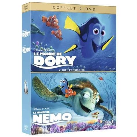 Disney Classiques Coffret Dvd Le Monde De Nemo Le Monde De Dory