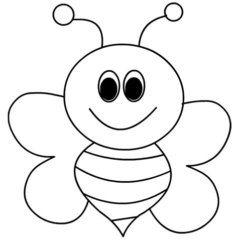 Desenho De Abelhinha Para Colorir - NAZAEDU