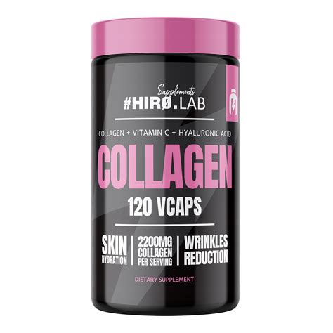 Hiro Lab Collagen 120caps KOLAGEN KWAS HIALURONOWY 11778115110 Allegro Pl