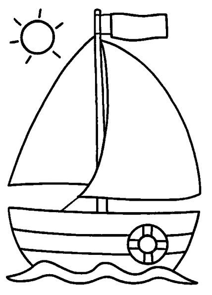 Coloriages Bateau Navire Transport Dessins à colorier Page 2