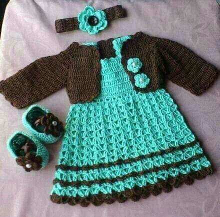 Pin By Monica Martinez On Baby S Crochet Crochet Baby Dress Crochet