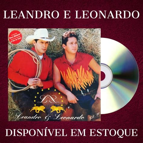 CD LEANDRO E LEONARDO VOLUME 10 Shopee Brasil