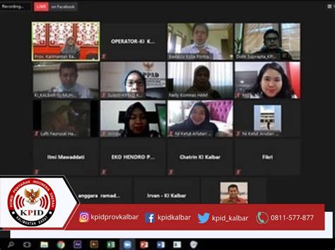 Webinar Institusi Komisi Penyiaran Indonesia Daerah Kpid