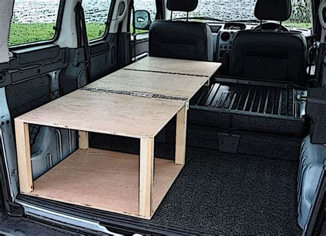 £399 Citroen Berlingo And Peugeot Partner Camper Van Conversion Modular