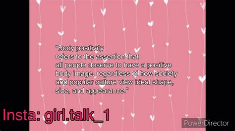 10 Tips For Body Confidence Girl Talk 101 Youtube