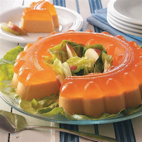 Spiced Orange Gelatin Salad Recipe | Taste of Home